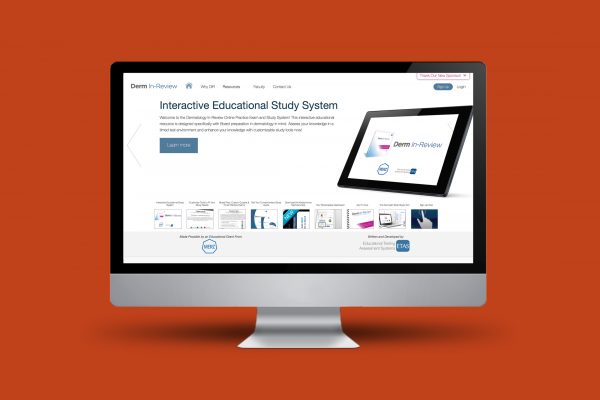 Derm In-Review website